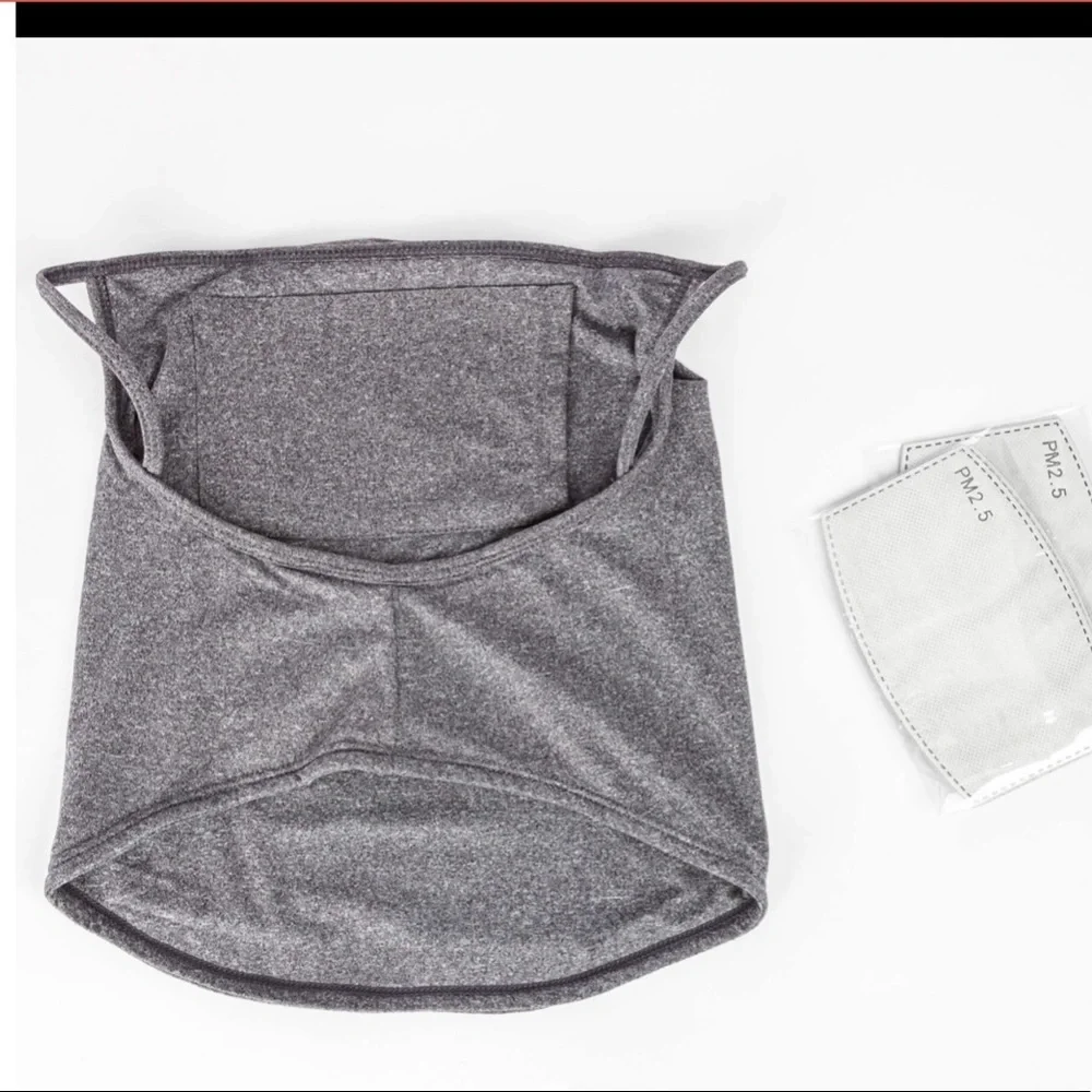 Women's Face Mask Gaiter Filter NWT